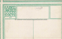 Litho WW 897 Arnold Nechansky Krampus - Rückseite WW 900 ...