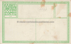 Litho WW 722 Karl Schwetz Melk - 1912 Zustand II, RS fleckig,nicht ...