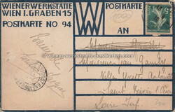 Litho WW 94 Rudolv Kalvach - Clown - 1910 Zustand III, 3 Nadellöcher ...