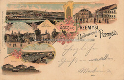 Litho - Przemysl - 1903 Zustand I-II, gelaufenAutomatically generated ...