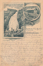 Vorläufer - Elbefallbaude - 1897 Zustand I-II, Stempel ...