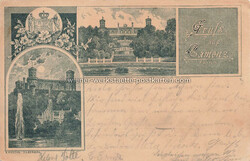 Gamenz - 1894 Zustand II, gelaufen,MittelbugAutomatically generated ...