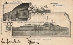 Zupanja Tanninfabrik - um 1905 Zustand I-, gelaufenAutomatically ...