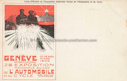 Geneve - Automobilausstellung - 1906 Zustand I-II, minimaler Fleck ...