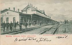 Ruttka Bahnhof - Slowakei - 1902 Zustand I-II, gelaufenAutomatically ...