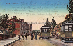 Pola Tramway - 1914 Zustand I-, gelaufenAutomatically generated ...