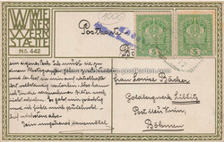 Litho WW 442 Gustav Kalhammer - 1917 Zustand I-II, beschrieben ...