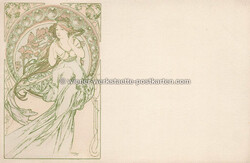 Litho Mucha - 1898 Zustand I, nicht gelaufen
