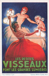 VISSEAUX Lampen - um 1925 Zustand I-II, nicht gelaufenAutomatically ...