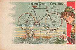 Puch Fahrrad-Werke Graz - um 1900 Zustand I-II, nicht ...