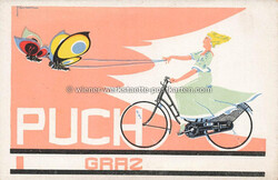 Puch Fahrrad-Werke Graz - um 1925 Zustand I-II, nicht ...