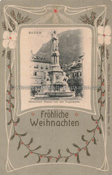 Bozen Collage - 1913 Zustand I-II, gelaufen