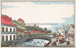 Litho WW 195 Alt Karlsbad – 1909 Zustand I-, nicht ...