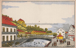 Litho WW 195 Alt Karlsbad – 1909 Zustand I-II, nicht gelaufen ...