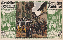 Litho - Sarnthein sig Hans Kalmsteiner mit Unterschrift - 1911 ...