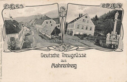 Mahrenberg - 1901 Zustand I-II, nicht gelaufen,RS fleckig