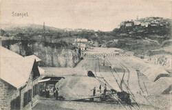 Stanjel Bahnhof - um 1905 Zustand I-II, gelaufen