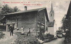 Planken Gasthaus Ganter - 1915 Zustand I-II, gelaufen