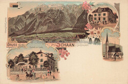 Schaan - 1900 Zustand I-II, nicht gelaufen