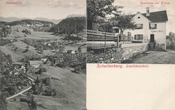 Schellenberg Gasthaus Krone - um 1910 Zustand I, nicht gelaufen