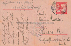 Lot PK Kärnten 8 Belege Eisenkappel Zensur Besetzung - 1919 Zustand ...