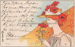 Lot - 39 AK Künstler Frankreich Belgien ua Meunier Combaz Abeille ...