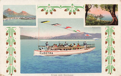 400 AK Italien Trento Gardasee Details Lithos kleine Orte - 1898/1950 ...