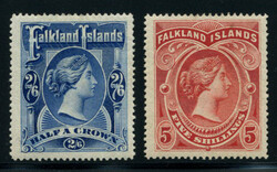 FALKLAND ISL: Sc.#20-21 * Set of 2, XF-OG, FRESH!  Scott #20-21, ...