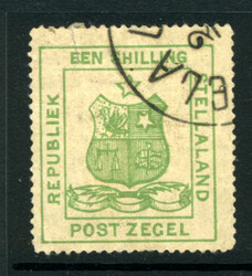 STELLALAND: Sc.#5 O SUPERB, used, FORGERY! Scott #5, Value $0