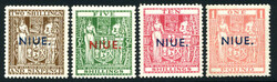 NIUE: Sc.#31-#34 * Set of 4, XF, LH, CHOICE! Scott #31-34, Value $378