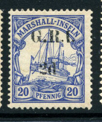 NEW BRITAIN: Sc.#33a * Missing "Period", XF, OG, CHOICE! Scott #33a, ...