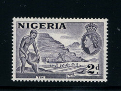 NIGERIA: Sc.#93 (SG.#72b) * "Re-Entry", VF, OG, SCARCE! Scott #93, SG ...