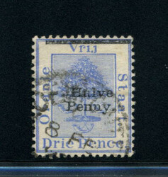 ORANGE RIVER COLONY: Sc.#42var. O "Line at Top" Var. VF, OG, SCARCE! ...