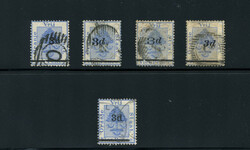 ORANGE RIVER COLONY: Sc.#23-27 O Set of 5, used, VF, SCARCE! Scott ...