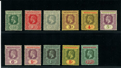 N.NIGERIA: Sc.#40-51 * Set of 11 (No. #49), VF, OG, CHOICE! Scott ...