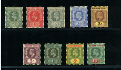 N.NIGERIA: Sc.#28-38 * Set of 9 (No.#33, 36) VF, OG, CHOICE! Scott ...