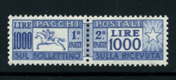 ITALY: Sc.#Q76 ** SUPERB, LH, RARE! CPE. Cert. Scott #Q76, Value $2 ...