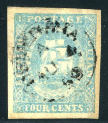 BRITISH GUIANA: Sc. #10b O SUPERB, CDS, sf, RARE! Signed. Scott #10b, ...