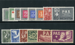 SWITZERLAND: Sc.#295-305 ** Set of 12, VF, NH, CHOICE! Scott #295-305 ...