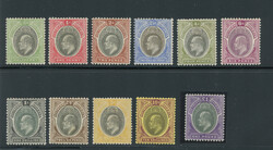 S. NIGERIA: Sc.#10-20 * Set of 11, VF, OG, SCARCE! Scott #10-20, ...