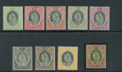 S. NIGERIA: Sc.#1-9 * Set of 10, VF, OG, CHOICE! Scott #1-9, Value ...
