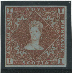 NOVA SCOTIA: Sc.#1 * SUPERB, LH, SPECTACULAR GEM! Ex. Koh, with 2 ...