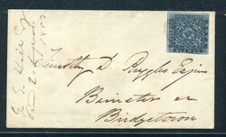 NOVA SCOTIA: Sc.#3 [C] SUPERB example tied to cover, CHOICE! Scott #3 ...