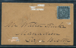 NOVA SCOTIA: Sc.#3 [C] SUPERB example tied to cover, CHOICE! Scott #3 ...