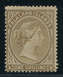 FALKLAND ISL.: Sc.#4 * VF, OG, CHOICE!  Scott #4, Value $85