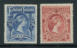 FALKLAND ISL.: Sc.#20-21 * Set of 2, VF, OG, CHOICE!  Scott #20-21, ...