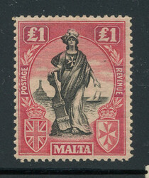 MALTA: Sc.#114a ** VF, LH, CHOICE! Scott #114a, Value $165