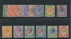 SOUTH AFRICA: Sc.#2-16 ** Set of 15, VF, NH, RARE!  Scott #2-16, SG ...