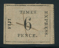 FIJI: Sc.#3 O RARE, sf, VF, Ex. Isleham! BPA. Cert. Scott #3, SG #3, ...