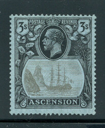 ASCENSION: Sc.#21var. * "Broken Mast" var. VF, OG, SCARCE! Scott ...